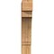 Ekena Millwork Imperial Block Rough Sawn Bracket, Western Red Cedar, 6"W x 24"D x 32"H BKT06X24X32IMP05RWR - alternate 4